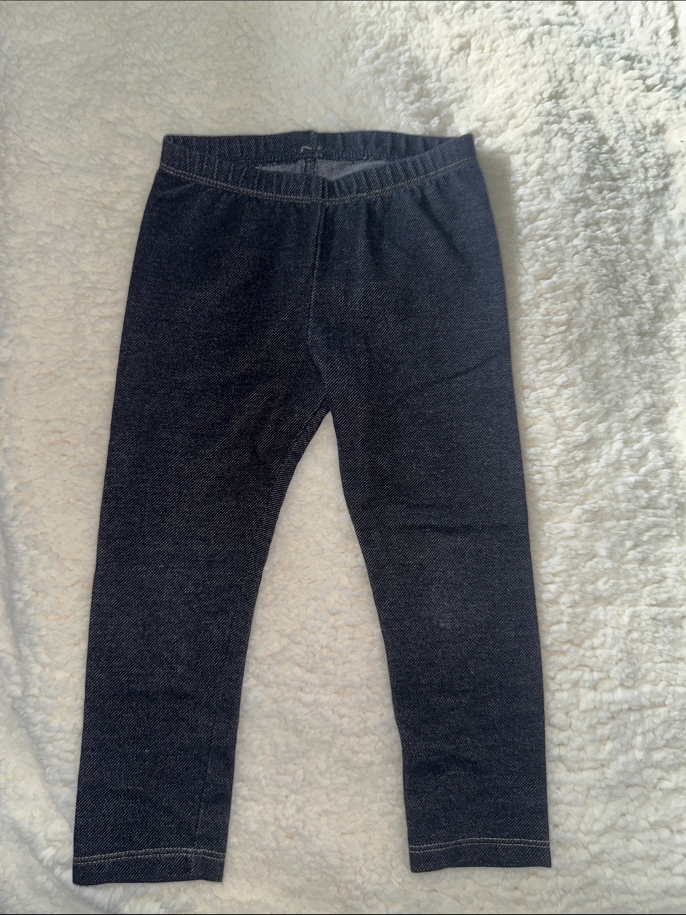 Cat & Jack Navy Girls' Stretch Pull-On Leggings